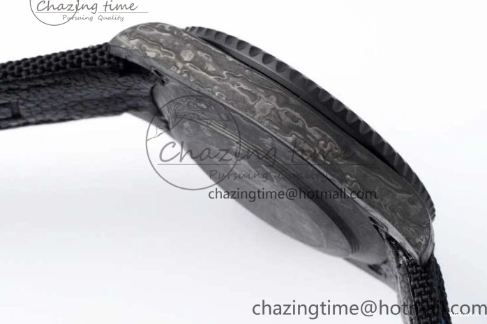 Black Nylon Black Dial Submariner Yellow 1:1 DIW Edition VS3135 on Best VSF Strap Carbon 0108